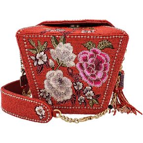 Mary Frances Noble Dragon Top Handle Take Out Container Shoulder Handbag, Multicoloured in Kuwait