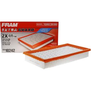 FRAM Extra Guard CA10242 Replacement Engine Air Filter for Select Ford, Lincoln, Mazda, and Mercury Models, Provides Up to 12 Months or 12,000 Miles Filter Protection in Kuwait