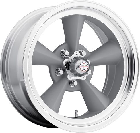 American Racing Vintage VN309 15X7 5X5.0 SLV MACH-LP -5MM - VN3095773US in Saudi Arabia