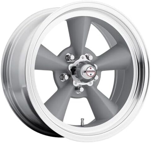 American Racing Vintage VN309 15X7 5X5.0 SLV MACH-LP -5MM - VN3095773US in Saudi Arabia