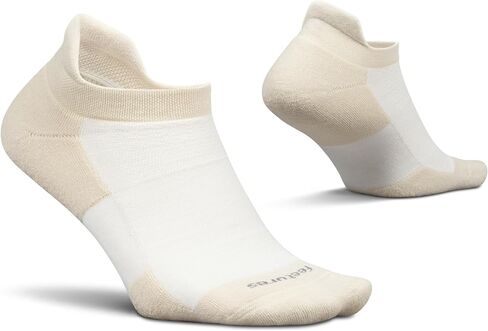 Feetures High Performance Cushion No Show Tab - Running Socks for Men and Women - Athletic Ankle Socks - Moisture Wicking, Lightning, 12.5-15 in Kuwait