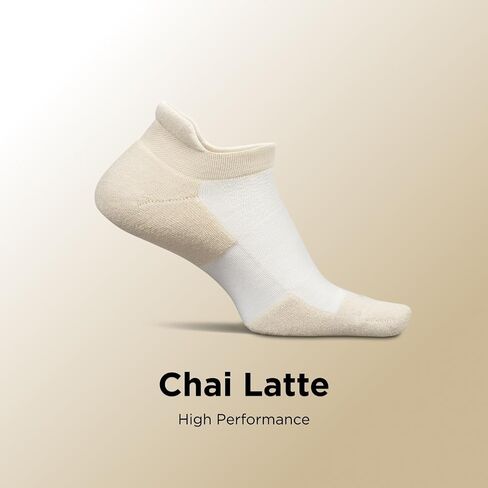 Feetures High Performance Cushion No Show Tab - Running Socks for Men and Women - Athletic Ankle Socks - Moisture Wicking, Lightning, 12.5-15 in Kuwait