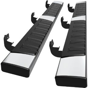 6.5 Inches Running Boards & Steps Compatible with 2009-2018 Dodge Ram 1500 Crew Cab (Including 2019-2024 1500 Classic), 2010-2024 Ram 2500/3500, Nerf Bars in Saudi Arabia