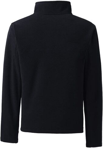 Lands' End Mens T100 Fleece Quarter Zip Radiant Navy Regular Medium in Saudi Arabia