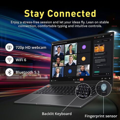 اسس لابتوب فيفوبوك 17.3 انش FHD IPS باضاءة خلفية LED | AMD رايزن 3 3250U | 8GB DDR4 RAM | 256GB SSD | USB C | WiFi | HDMI | ويندوز 10 in Kuwait