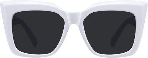 Fozono Women Square Sunglasses Black Sunglasses for Women Retro Sun Glasses UV400 Protection in Saudi Arabia