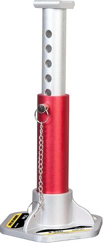 BIG RED AT42002R Torin Steel Car Jack Stands: 2 Ton (4,000 lb) Capacity, Red, 1 Pair in Saudi Arabia