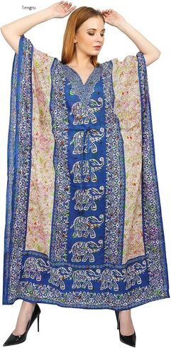 السيدات Kaftans Tunic Kimono Maxi Women Dashiki African Caftan Plus Size Lounge Girls Kimono في أي مناسبة in Saudi Arabia