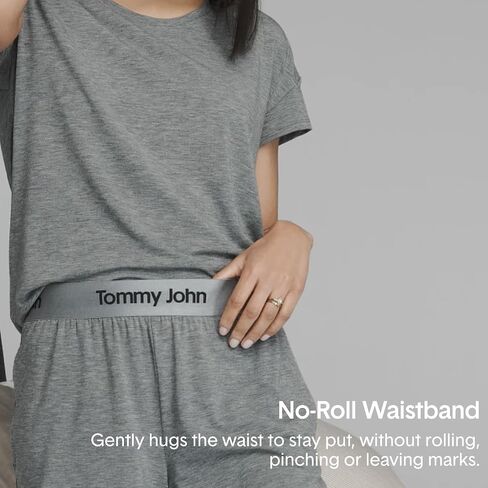 Tommy John للنساء البشرة الثانية نوم ، عازبة ، أسود ، ق in Saudi Arabia