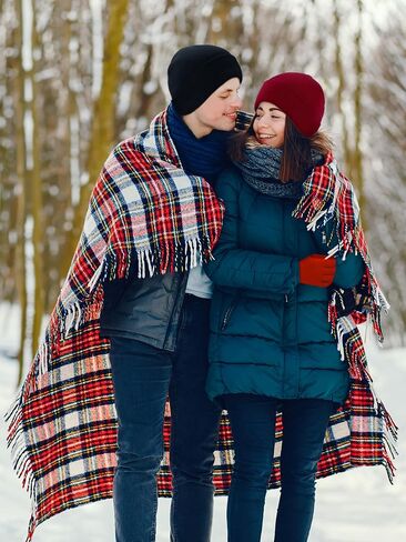 URATOT 12 Pack Gloves and Beanies Magic Gloves and Knit Beanies Hats Winter Warm Gloves Hat for Men Women in Kuwait