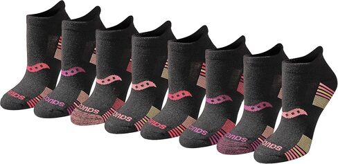 Saucony Women's Performance Heel Tab Athletic Socks (8 & 16 Pairs) in Saudi Arabia