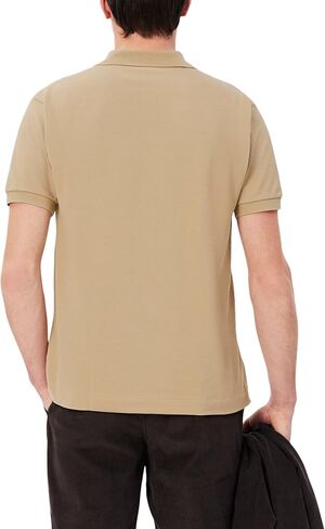 Lacoste Men's Short Sleeved Ribbed Collar Shirt in Saudi Arabia