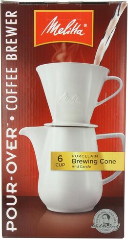 Melitta Gourmet Coffeemaker, Pack of 1, 36 ounces, Porcelain Carafe in Saudi Arabia