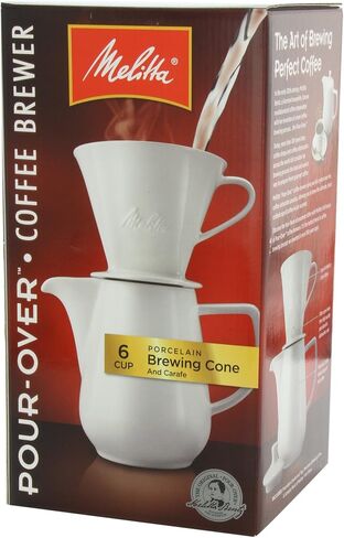 Melitta Gourmet Coffeemaker, Pack of 1, 36 ounces, Porcelain Carafe in Saudi Arabia