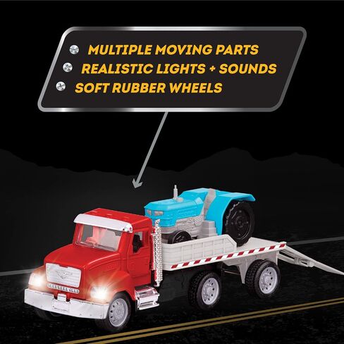 Driven by Battat Helicopter – Toy Helicopter with Lights and Sound – Rescue Vehicles and Toys for Kids Aged 3 and Up in Kuwait