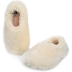 Fuzzy Winter Indoor Slippers for Women in Kuwait