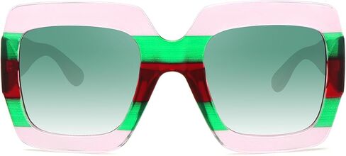 Storycoasts versives square sefrases womens retro shades luxury big sun spose uv400 protection s0178 in Kuwait
