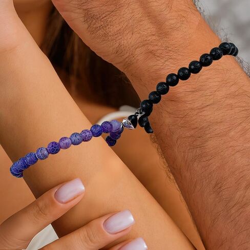 Couple BFF and Family Pairing Heart Bracelet -Couples BFF Accessories Gifts for Fans Party Dress Decor in Saudi Arabia