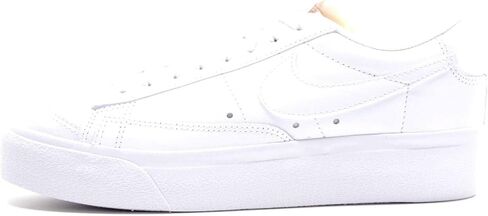 Nike W Blazer Low Platform Shoes White Pink Glaze Size 8 in Saudi Arabia