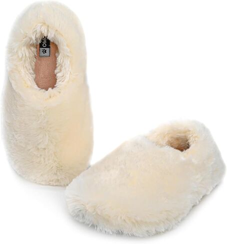 Fuzzy Winter Indoor Slippers for Women in Kuwait