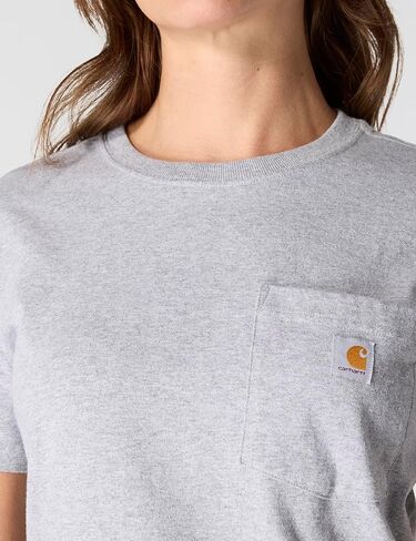 Carhartt Women's Loose Fit Heavyweight Short-Sleeve Pocket T-Shirt in Saudi Arabia