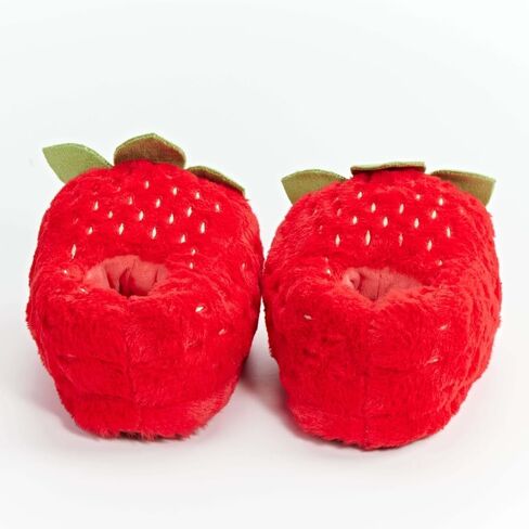 ooohyeah Women's Non-Slip Fuzzy Funny Food Cute Slippers, Novelty Fruit Cozy Indoor Slippers with Grips for Women in Saudi Arabia