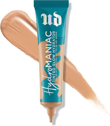 Urban Decay Hydromaniac Tinted Moisturizer - Dewy Medium Coverage Foundation - 24HR Hydration - With Kombucha Filtrate + Marula Oil - Lightweight Healthy Glow – Vegan - 1.1 Fl. Oz in Saudi Arabia