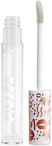 NYX PROFESSIONAL MAKEUP Filler Instinct Plumping Lip Polish, Lip Plumper Gloss - Let's Glaze (Clear) in Saudi Arabia