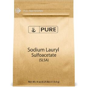 Pure Original Ingredients Sodium Lauryl Sulfoacetate (SLSA) (1 lb) Long Lasting Foam & Bubbles, Gentle on Skin in Saudi Arabia