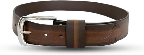 Fine Motto Men's Full Grain Casual Everyday use Handmade Leather Belt | Gift Box | in Saudi Arabia