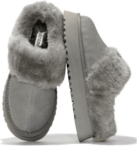 Project Cloud 100% Genuine Leather Memory Foam Slippers for Women Footwear | Memory Foam Cushioning; Genuine Leather Upper; Non-Slip Sole; Lightweight Design for Everyday Comfort and Support All-Day Use in Saudi Arabia