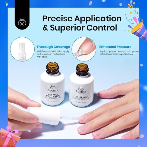beetles Gel Polish Gel No Wipe Top Coat - Shine Finish and Long Lasting, Soak Off Nail Lamp Gel, 15ml in Kuwait