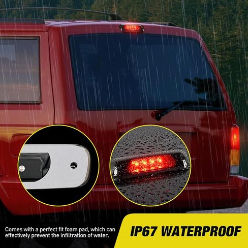 Nilight Third Brake Light Tail High Mount 3rd Stop Lights Smoked Lens متوافقة مع Ford Expedition Lincoln Navigator 2003 2004 2005 2006 2007 2008 2008 2010 2012 2014 2015 2015 2015 2015 2015 in Saudi Arabia