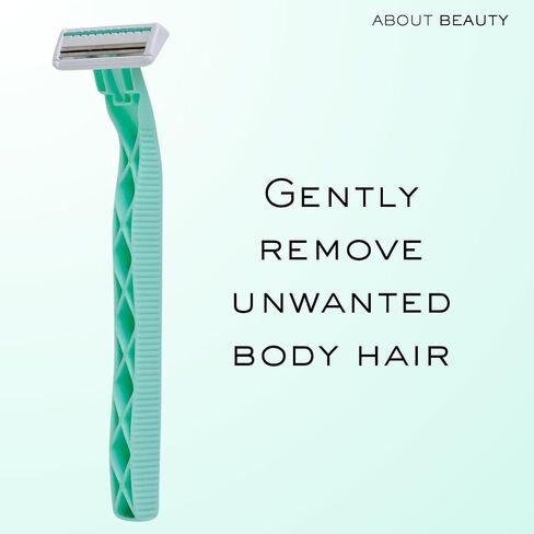 Kai About Face Body Twin Blade Pivoting Disposable Razors; 12 Shavers for Women; Curve-Hugging Pivoting Head with Aloe & Vitamin E Strip, Shaving Razors for Women in Kuwait