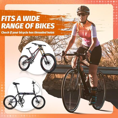 Bike Water Bottle Cage, Durable Ultralight Plastic Water Drink Holder Rack, Lightweight PC Water Bottle Holder for Bicycle, Cycling Bottle Holder Cages for MTB, Road Bike, Mountain Bikes (A) in Kuwait