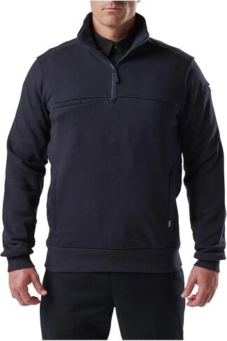 5.11 Tactical Job Shirt Quarter Zip 2.0 Fleece Pull Over, Style 72534, Fire Navy in Saudi Arabia