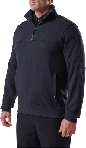 5.11 Tactical Job Shirt Quarter Zip 2.0 Fleece Pull Over, Style 72534, Fire Navy in Saudi Arabia