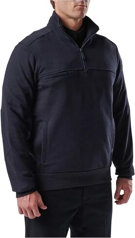 5.11 Tactical Job Shirt Quarter Zip 2.0 Fleece Pull Over, Style 72534, Fire Navy in Saudi Arabia