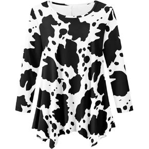 Plus Size Womens Tops Tunic Tops for Women Loose Fit S-3XL