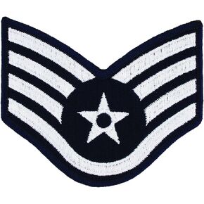 Dress Air Force Chevrons-PAIR-LARGE OR SMALL (LARGE, SSG)