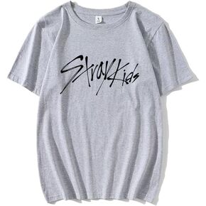 KPOP Straykids Tshirt Bangchan Jisung Felix Hyunjin Tee Stray Kids Merch Tops for Women Men