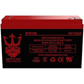 بطارية بديلة نبتون 6 فولت 12 أمبير لـ BP12-6 in Kuwait