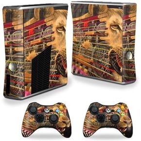 MightySkins Skin Compatible with X-Box 360 Xbox 360 S Console - Panther Motorcycle | Protective, Durable, and Unique Vinyl wrap Cover | Easy to Apply, Remove, and Change Styles | Made in The USA