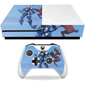 MightySkins Skin Compatible with Microsoft Xbox One S - Neagan | Protective, Durable, and Unique Vinyl Decal wrap Cover | Easy to Apply, Remove, and Change Styles | Made in The USA
