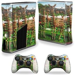MightySkins Skin Compatible with X-Box 360 Xbox 360 S Console - Oh Deer | Protective, Durable, and Unique Vinyl Decal wrap Cover | Easy to Apply, Remove, and Change Styles | Made in The USA