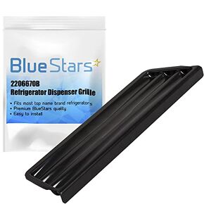 BlueStars Ultra Durable 2206670B Refrigerator Dispenser Grille – Easy to Install – Exact Fit For Whirlpool & Kenmore Models – Replaces WP2206670B W10171993 W10189532 WP2206670BVP