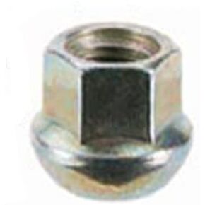 White Knight 1309-14R Zinc M14x1.50 Radius Seat Open-End Lug Nut, 4 Pack