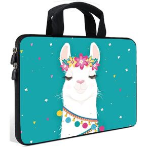 AMARY Laptop Sleeves 11.6" 12" Laptop Handle Bag Neoprene Notebook Carrying Pouch Chromebook Sleeves case Ultrabook Case Tablet Cover Fit Apple MacBook Air HP DELL Lenovo Asus (Sloth-1)