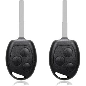 2 Keylessbest بديل لـ 2014 2015 2016 2017 Ford Fiesta Key Fob Remote Control KR55WK47899 3 أزرار 315 ميجا هرتز