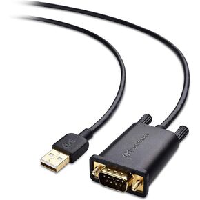 Cable Matters USB to Serial Adapter Cable (USB to RS232, USB to DB9) 6 Feet